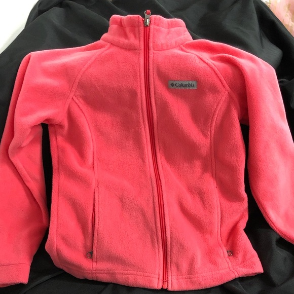Columbia Other - Columbia Vibrant Pink Fleece Jacket